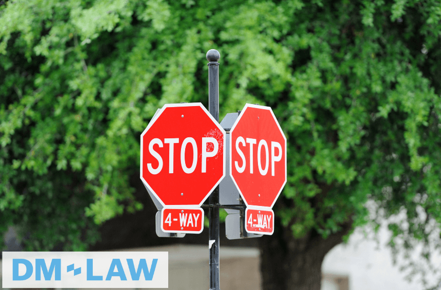 Rules of a 4-way stop