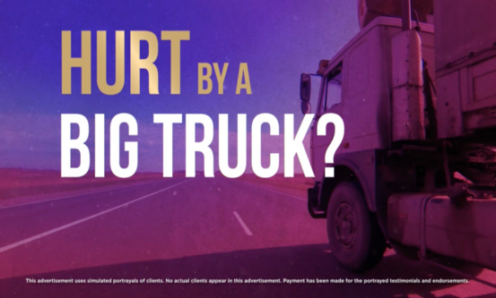 Video - Hurt by Big Truck