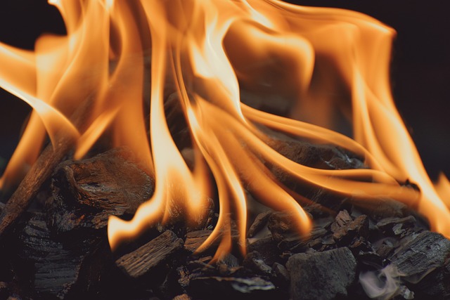 Image of fire burning