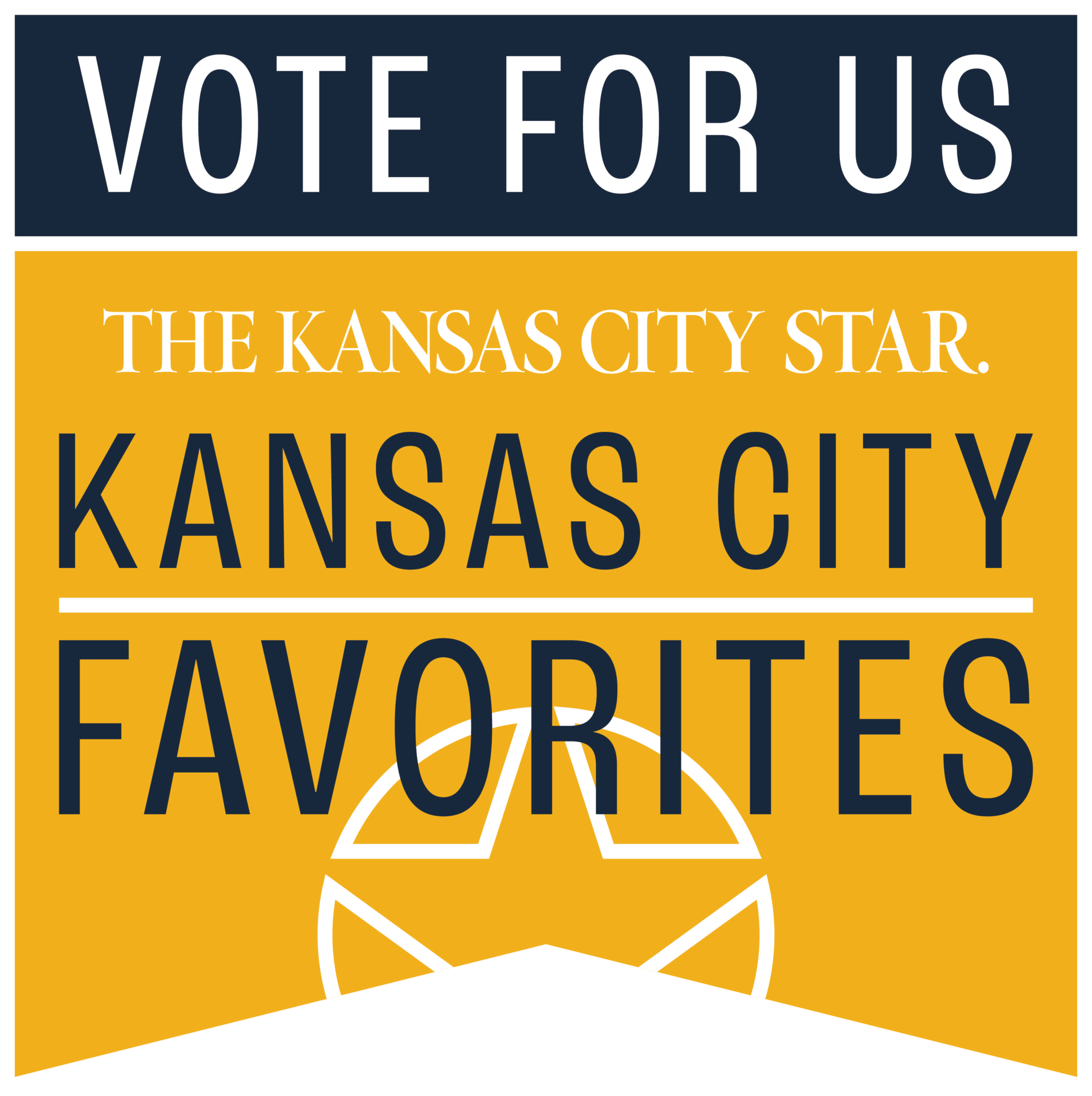 KCF Vote Us Badge