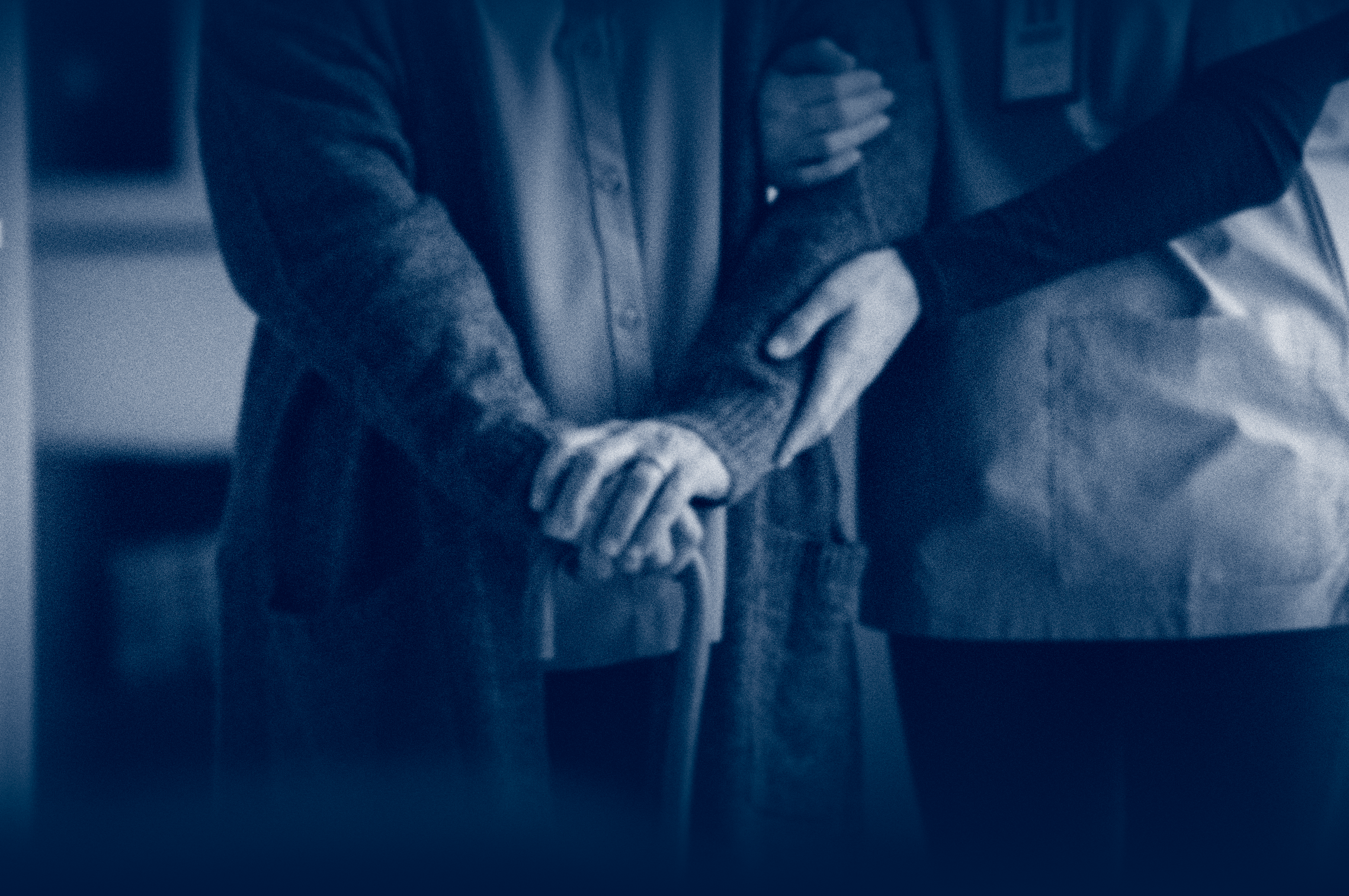 abused elder with nursing home caregiver