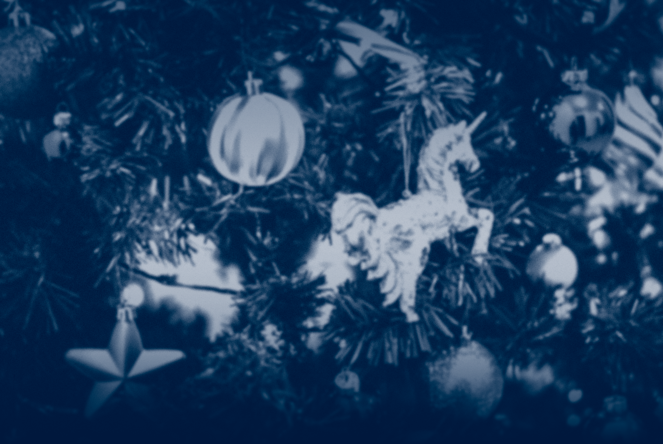 Christmas tree with ornaments