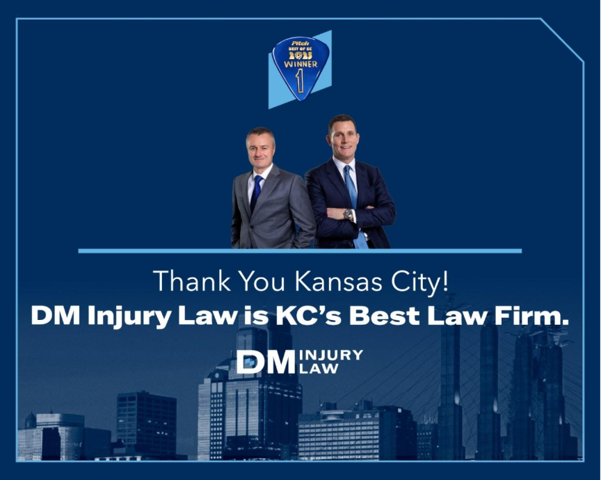 DM Injury Law Named Best Law Firm in Kansas City! 